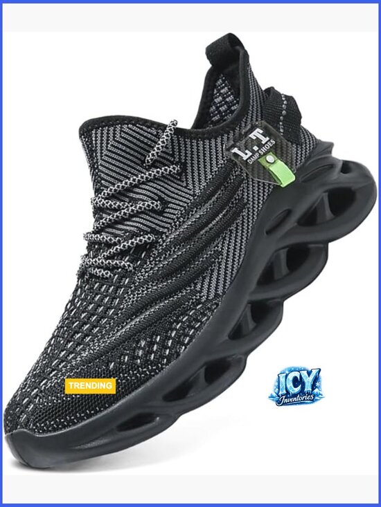 Lightweight Breathable Running Shoes Non Slip Workout Gym Sneakers main image 7